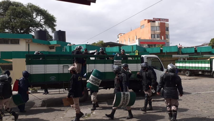 No a la violencia institucional de la gendarmería